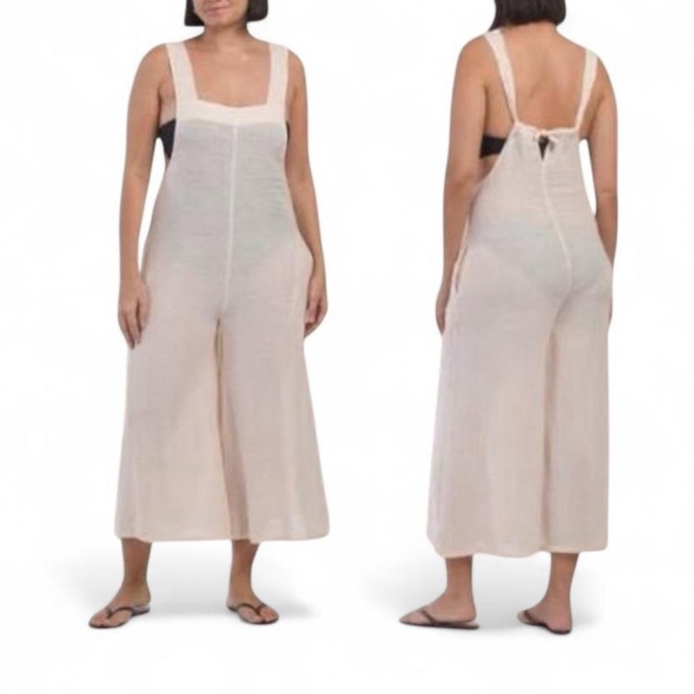Haute Hippie Cream jumpsuit size medium
